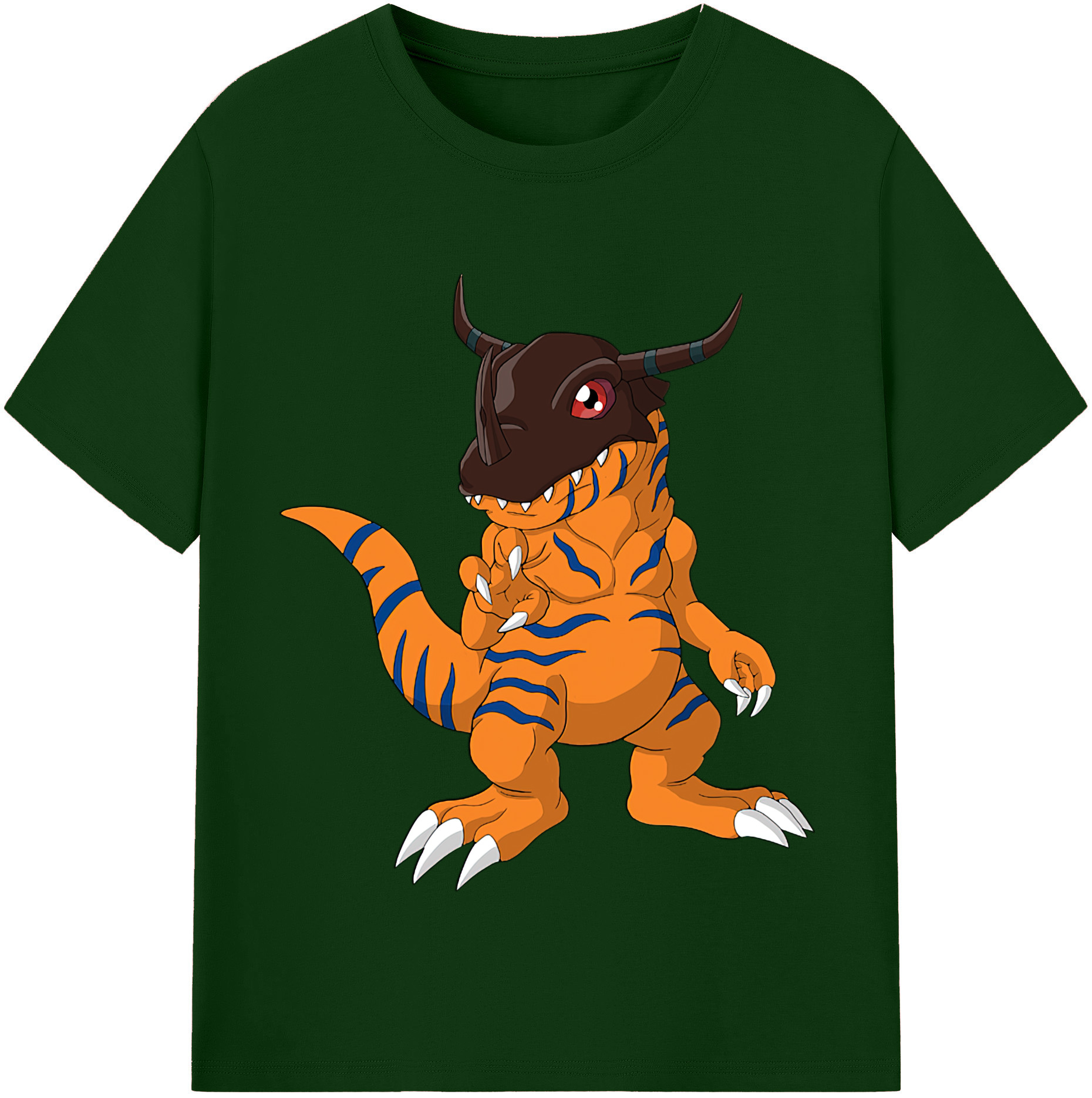 （画像用） Digimon デジタルモンスター/デジモン 綿100％半袖Tシャツ（フロントプリント）